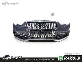 PARAGOLPES DELANTERO PARA AUDI A5 LOOK RS5 CROMO CON SRA/PDC