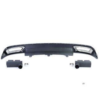 DIFUSOR TRASERO AUDI A6 4G LOOK S6