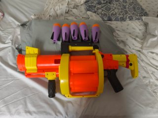 Lanzacohetes Nerf Fortnite