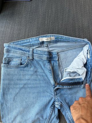 Pantalón vaquero MNG azul