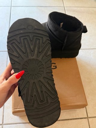 UGG Mini Platform Stivali Neri