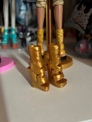 Botas doradas Cleo Budget