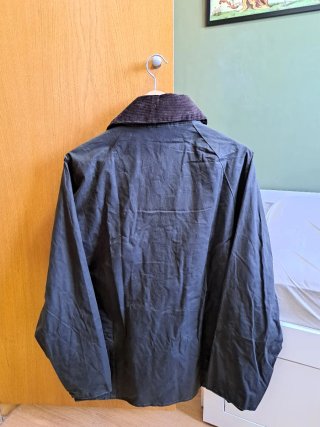 Abrigo Barbour Bedale Verde Oscuro