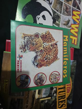 Álbum cromos antiguos Mamíferos Panini