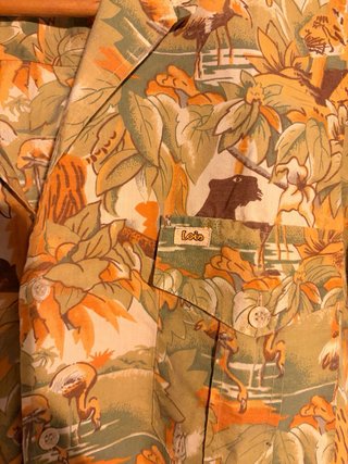 Camisa Lois Estampado Selva Talla S