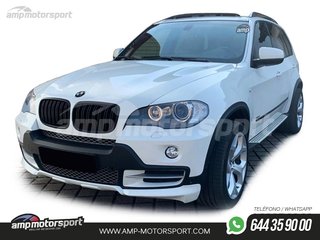 KIT SPOILERS DELANTERO Y TRASERO PARA BMW X5 E70 06-10