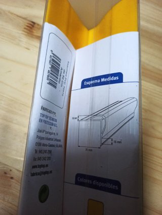 Protector Esquina Cochera PVC Amarillo