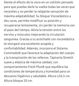 Colchón FLEX PACIFIC VISCO 150x190 + Somier