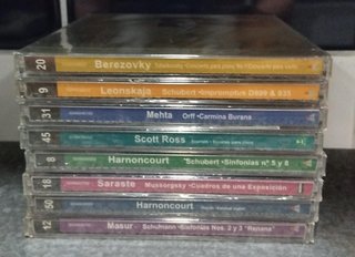Lote 8 CDs Música Clásica