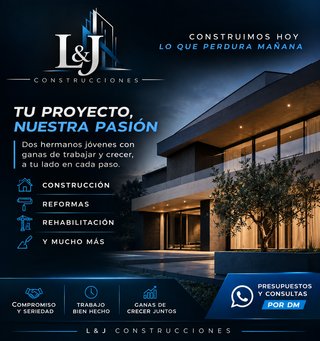 Hola, somos L&J Construcciones.
