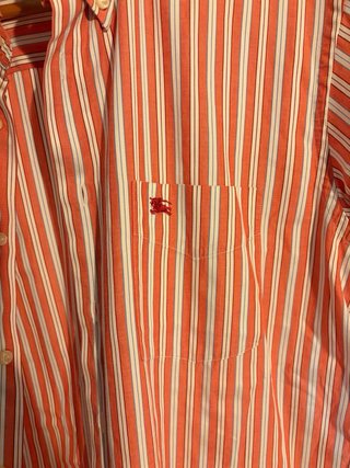 Camisa Burberry London Rayas Talla L