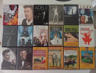 Lote DVDs Musicales Varios Artistas