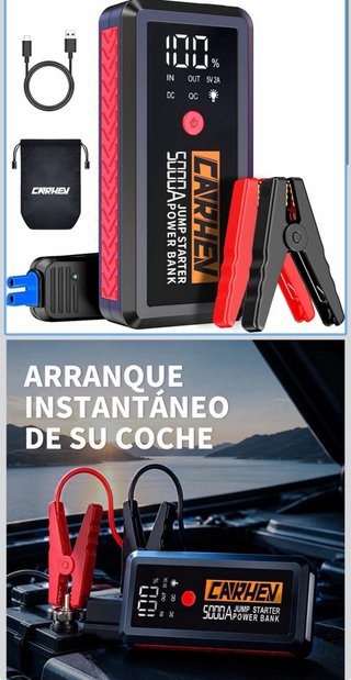 CARHEV Arrancador Portátil 5000A