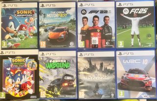 Conjunto de 8 Jogos PS5