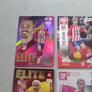 Lote 4 Cromos Griezmann Atlético de Madrid