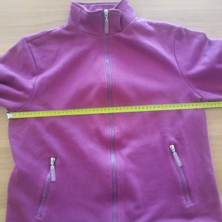 Felpa prugna donna pile