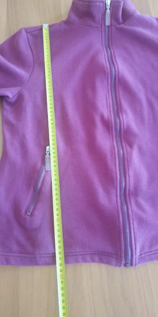 Felpa prugna donna pile