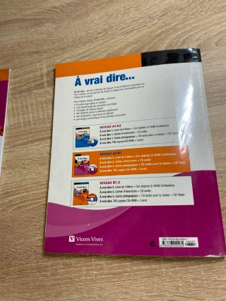 Libro + cuadernillo "À Vrai Dire 2 Livre"