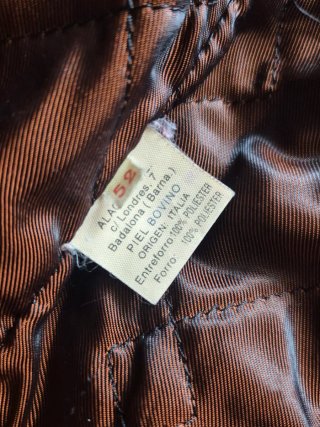 CHAQUETÓN CUERO VINTAGE-  PREMIUM