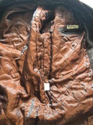 CHAQUETÓN CUERO VINTAGE-  PREMIUM