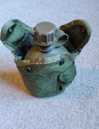 Borraccia militare verde
