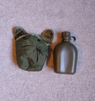 Borraccia militare verde