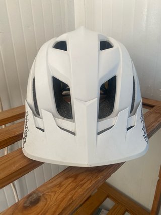 Casco Troy Lee Designs Blanco en perfecto estado