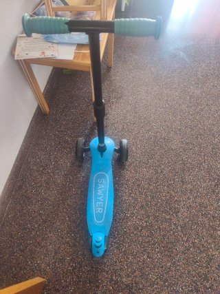 Patinete infantil Sawyer 3 ruedas azul