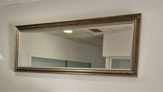 Espejo de Pared Dorado y Plateado