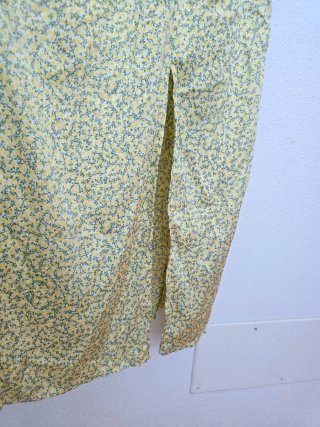 Vestido H&M floral verde y amarillo Talla M