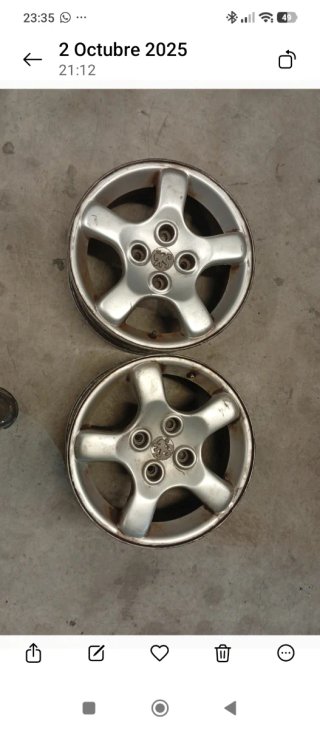 Llantas GTI Fase 1 Peugeot 206