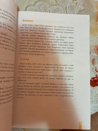 Dracula Bram Stoker Burlington Books 4 ESO