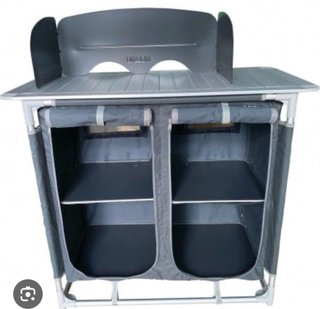 Mueble Cocina Camping Tela y Metal