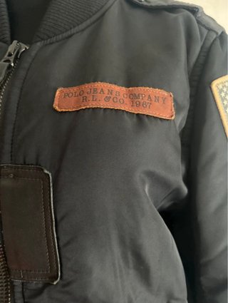 Chaqueta Bomber Ralph Lauren Negra