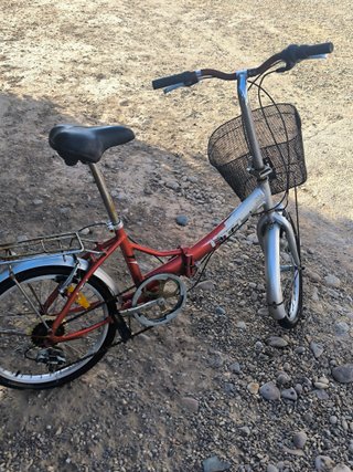 Bicicleta plegable hth 20" leer