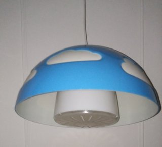 Lámpara infantil cielo y nubes (IKEA)