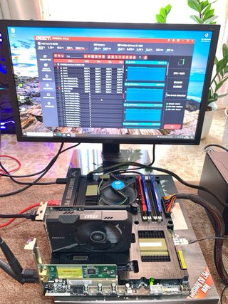 Combo Placa base / CPU / Memoria Ram / WiFi / Caja
