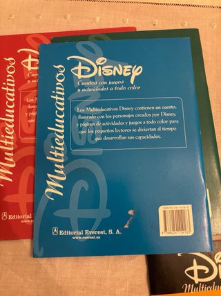 Lote de Cuentos Multieducativos Disney