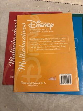 Lote de Cuentos Multieducativos Disney