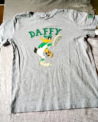 Camiseta Looney Tunes Daffy Baseball Talla M