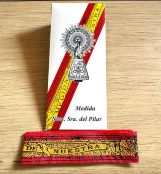 Cinta Virgen del Pilar - Bandera España