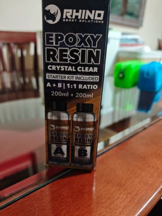 Kit Resina Epoxi Cristal Clara Rhino