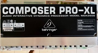 Behringer Composer Pro-XL MDX2600 Processore