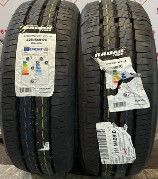 225 55 17C H RADAR RUEDA NUEVA YA MONTADA