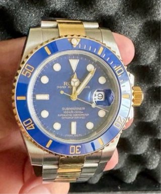 Rolex Submariner Date Azul y Oro