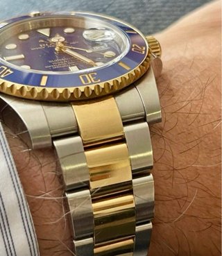 Rolex Submariner Date Azul y Oro