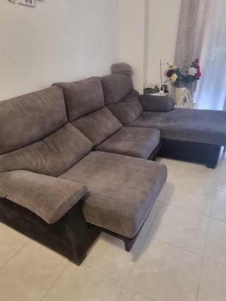 Sofá Chaiselounge Gris