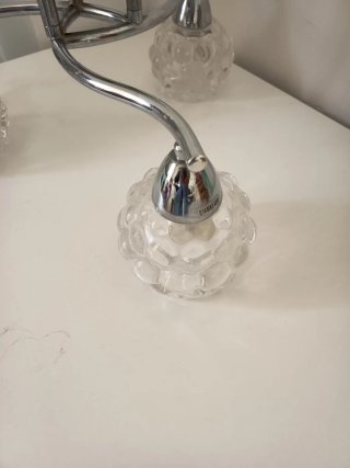 Lampara cristal 3 led