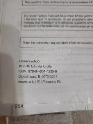 Llengua catalana i literatura, 2 ESO