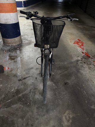 Bicicleta Urbana Negra